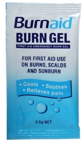 Popáleninový chladící gel BurnAid 3,5 g.